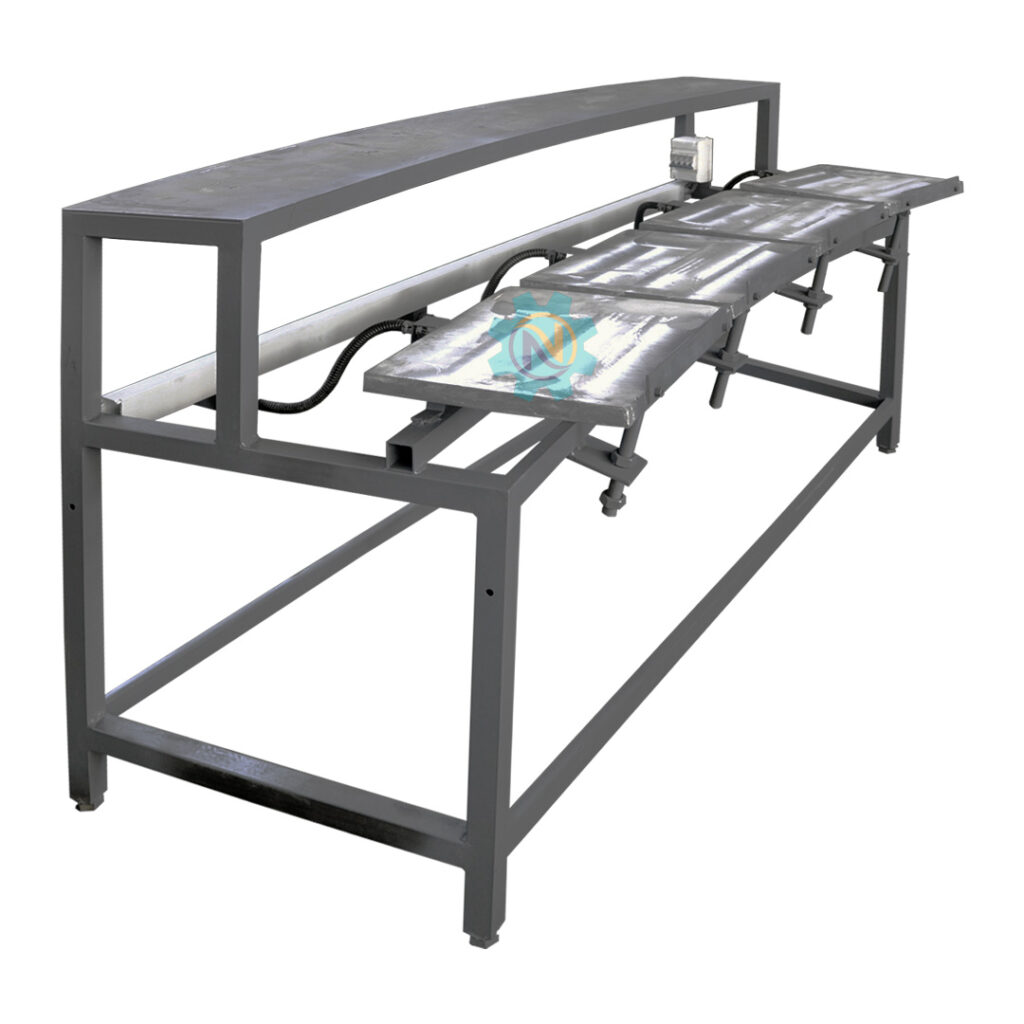 میز ایستگاه تزریق زیره کفش