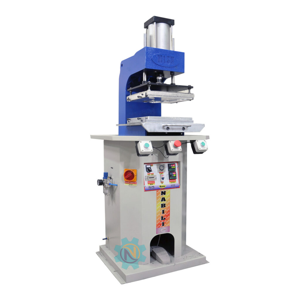 دستگاه پرس داغی حالت دهنده چرم